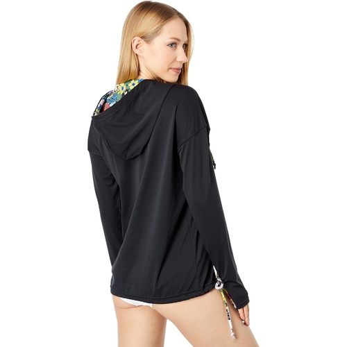 오닐 ONeill Side Print Long Sleeve Rashguard Hoodie