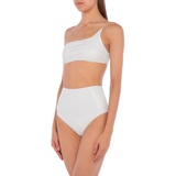 TWO PIECES LATTEX HIGH-WAISTED