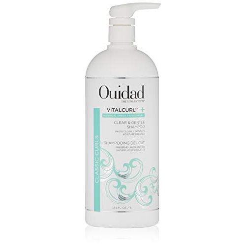  OUIDAD Vitalcurl+ Clear & Gentle Shampoo, 33.8 Fl oz