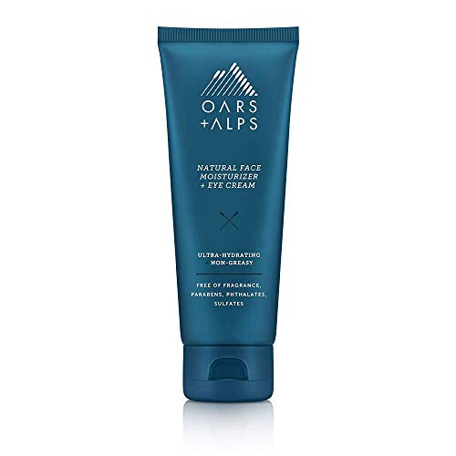  Oars + Alps Natural Face Moisturizer and Eye Cream, Hydrates Skin with Shea Butter and Jojoba Oil, Anti Aging, Vegan and Gluten Free