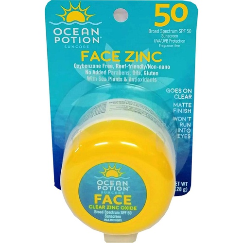  Ocean Potion Face Zinc SPF 50, 1 Ounce