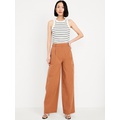 Oldnavy Extra High-Waisted Poplin Taylor Wide-Leg Trouser Pants Hot Deal