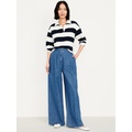 Oldnavy Extra High-Waisted Taylor Wide-Leg Trouser Pants Hot Deal