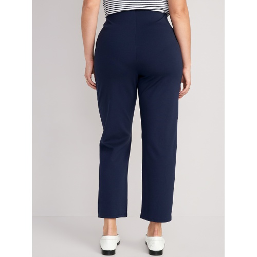 올드네이비 Oldnavy Extra High-Waisted Stevie Straight Pants Hot Deal