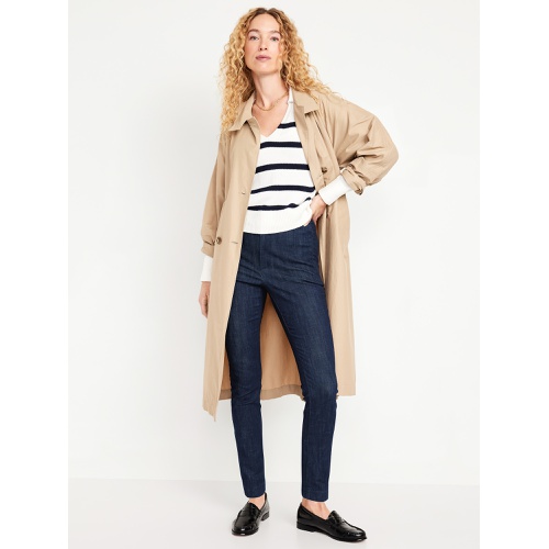올드네이비 Oldnavy Extra High-Waisted Polished Pixie Skinny Ankle Jeans
