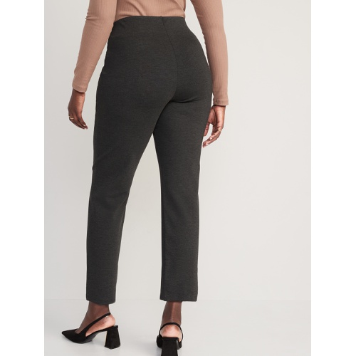 올드네이비 Oldnavy Extra High-Waisted Stevie Straight Ankle Pants Hot Deal