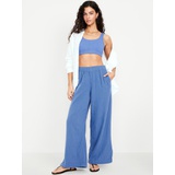 Oldnavy High-Waisted Crinkle Gauze Wide-Leg Pants