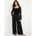Oldnavy High-Waisted Crinkle Gauze Wide-Leg Pants