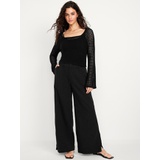 Oldnavy High-Waisted Crinkle Gauze Wide-Leg Pants