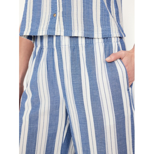 올드네이비 Oldnavy High-Waisted Crinkle Gauze Wide-Leg Pants