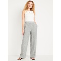 Oldnavy High-Waisted Linen-Blend Wide-Leg Pants