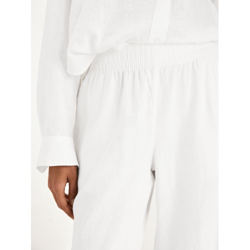 올드네이비 Oldnavy High-Waisted Linen-Blend Wide-Leg Pants