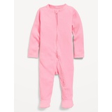 OldNavy Ribbed 2-Way-Zip Sleep & Play Footed One-Piece for Baby