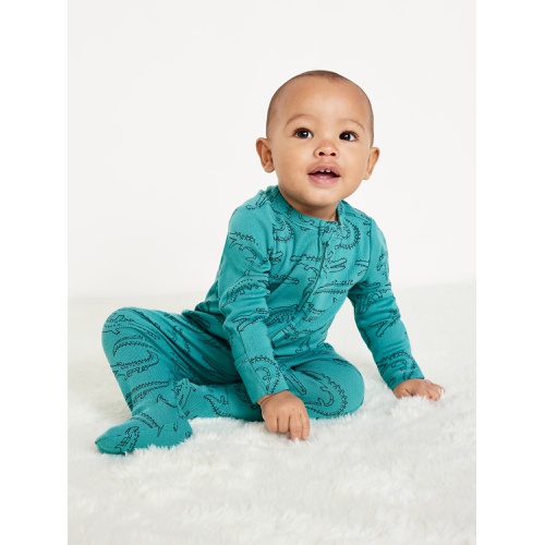 올드네이비 OldNavy 2-Way-Zip Sleep & Play Footed One-Piece for Baby