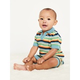 OldNavy Sweater-Knit Collared Top and Shorts Set for Baby