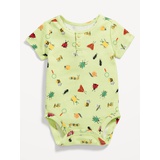 OldNavy Short-Sleeve Henley Bodysuit for Baby
