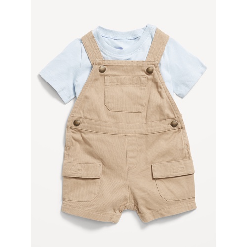 올드네이비 OldNavy Short-Sleeve T-Shirt and Shortalls Set for Baby