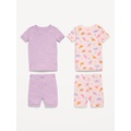 OldNavy Snug-Fit Printed Pajama 4-Piece Set for Toddler & Baby