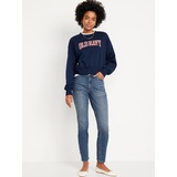 OldNavy High-Waisted Wow Straight Ankle Jeans