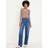 OldNavy High-Waisted Wow Wide-Leg Jeans