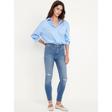 OldNavy Extra High-Waisted Rockstar 360° Stretch Super-Skinny Jeans