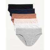OldNavy High-Waisted Everyday Cotton Underwear 6-Pack