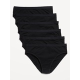 OldNavy High-Waisted Everyday Cotton Underwear 6-Pack
