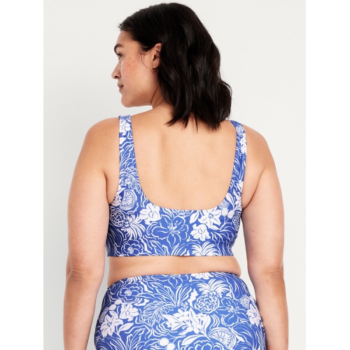 올드네이비 OldNavy Matte Scoop-Neck Bikini Swim Top