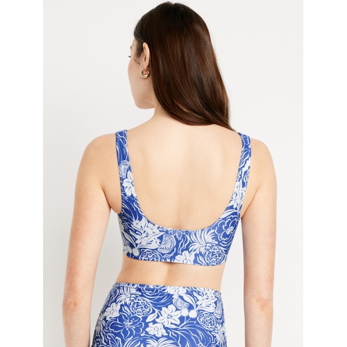올드네이비 OldNavy Matte Scoop-Neck Bikini Swim Top