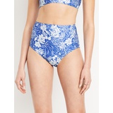 OldNavy Matte High-Waisted Bikini Swim Bottoms