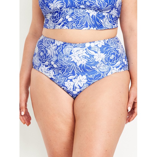 올드네이비 OldNavy Matte High-Waisted Bikini Swim Bottoms