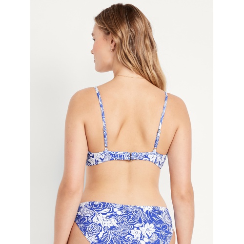 올드네이비 OldNavy Textured Underwire Balconette Swim Top