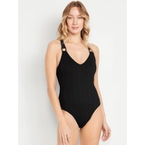 OldNavy Ribbed One-Piece Swimsuit