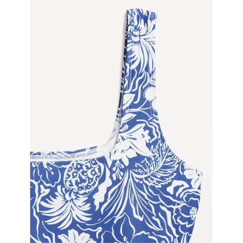 올드네이비 OldNavy Matte Side-Tie Swim Dress