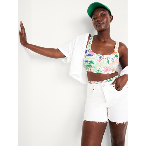 올드네이비 OldNavy Matte Scoop-Neck Bikini Swim Top