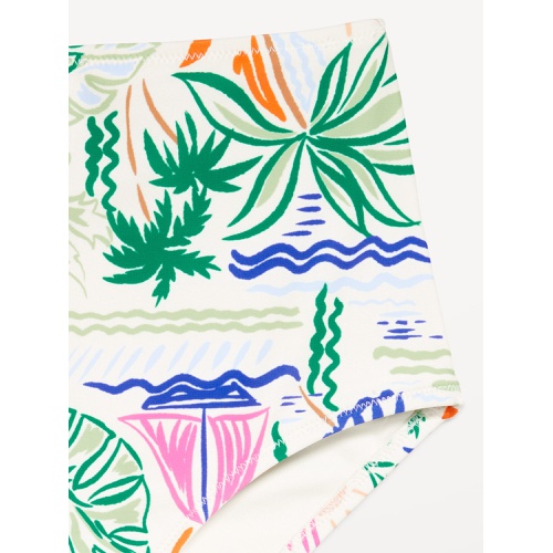 올드네이비 OldNavy Matte High-Waisted Bikini Swim Bottoms