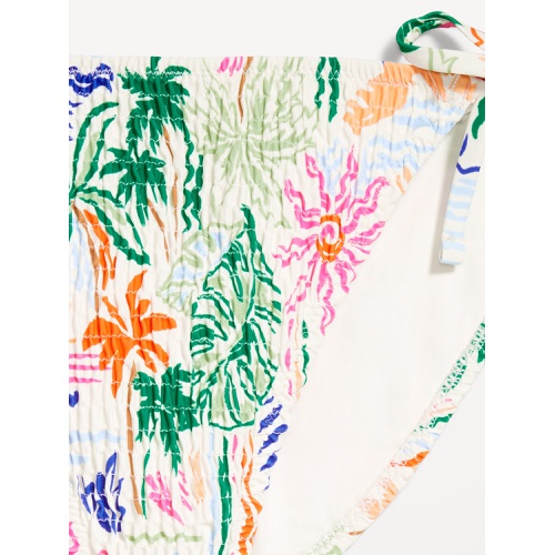 올드네이비 OldNavy Mid-Rise Textured String Bikini Swim Bottoms