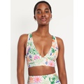OldNavy Matte Longline Bikini Swim Top