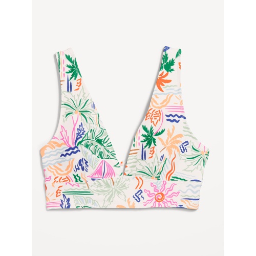 올드네이비 OldNavy Matte Longline Bikini Swim Top