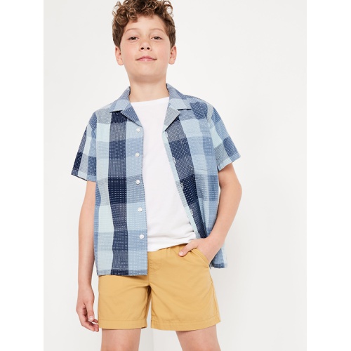 올드네이비 OldNavy Above Knee Twill Pull-On Shorts for Boys