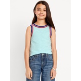 OldNavy Sleeveless Crochet-Trim Top for Girls