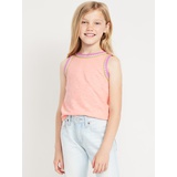 OldNavy Sleeveless Crochet-Trim Top for Girls