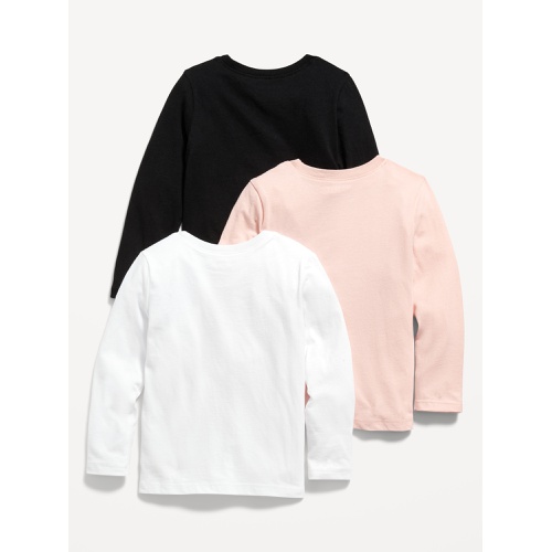 올드네이비 Unisex Long-Sleeve T-Shirt 3-Pack for Toddler