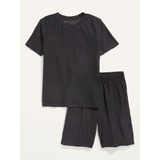 Breathe On Tee And Shorts Set For Boys