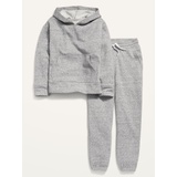 Gender-Neutral Pullover Hoodie & Jogger Sweatpants Set for Kids Hot Deal