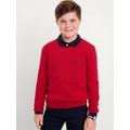 School Uniform Solid V-Neck Sweater for Boys Hot Deal