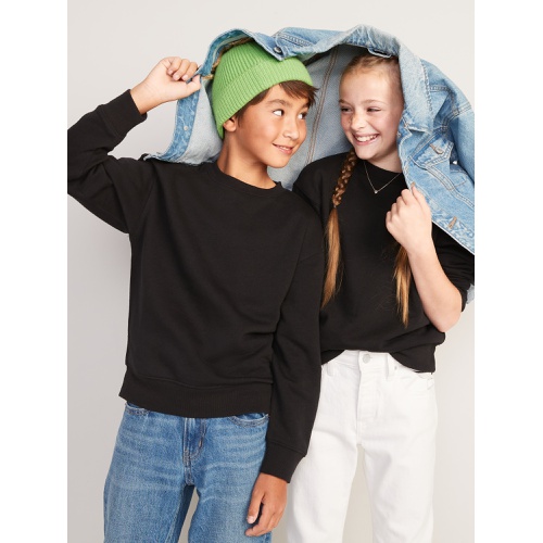올드네이비 Gender-Neutral Crew-Neck Sweatshirt for Kids Hot Deal
