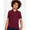 School Uniform Pique Polo Shirt for Boys