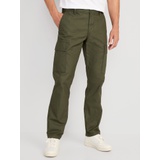 Straight Oxford Cargo Pants