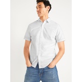 Classic Fit Textured Dobby Everyday Shirt Hot Deal